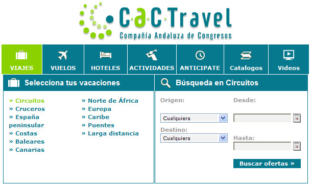 TODAS LAS OFERTAS CACTRAVEL