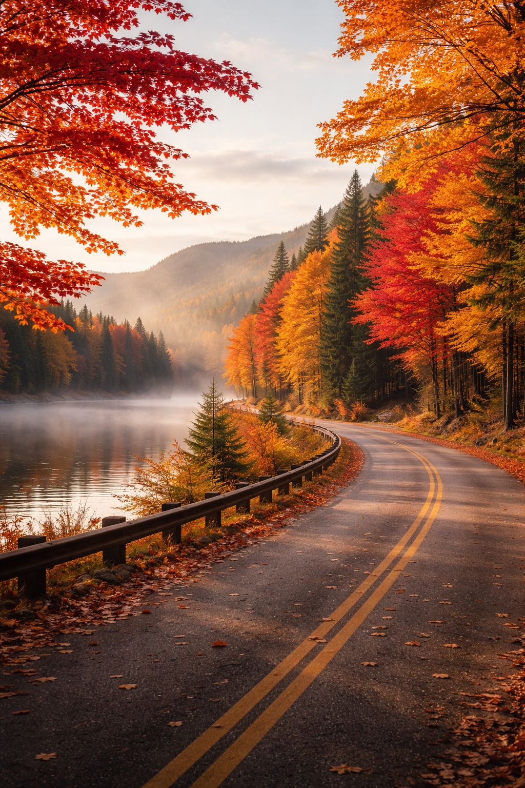 Canadá Colores Otoñales